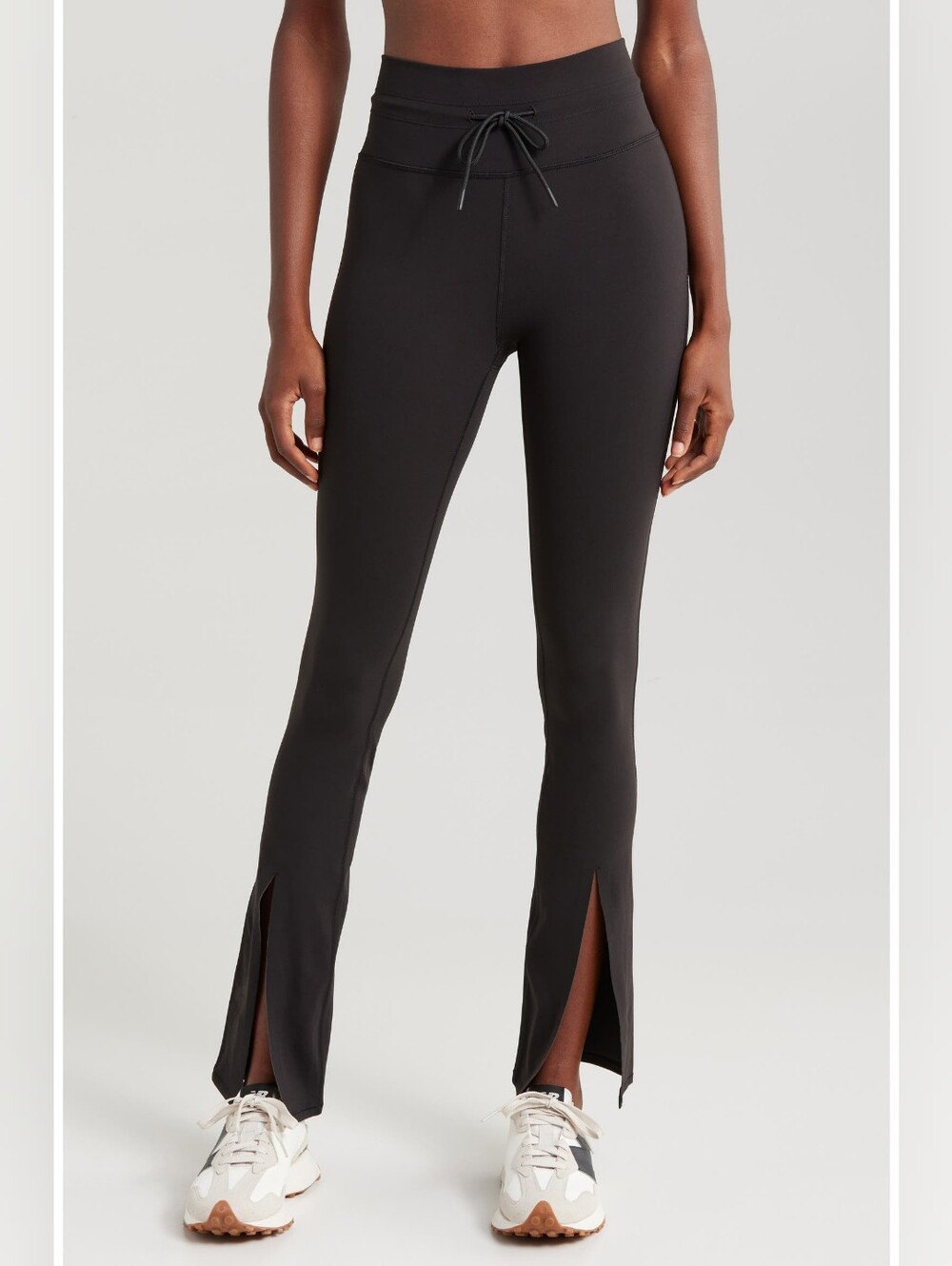 Vuori Daily Split Flare Leggings Black XS NEW NWT